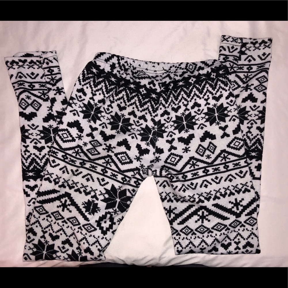 Winter print leggings - Picture 2 of 3
